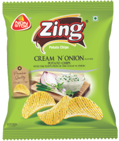 Zing Chips Cream n Onion