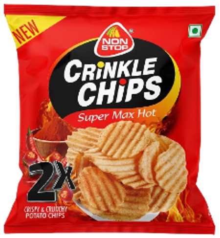 Crinkle Chips Super Max Hot