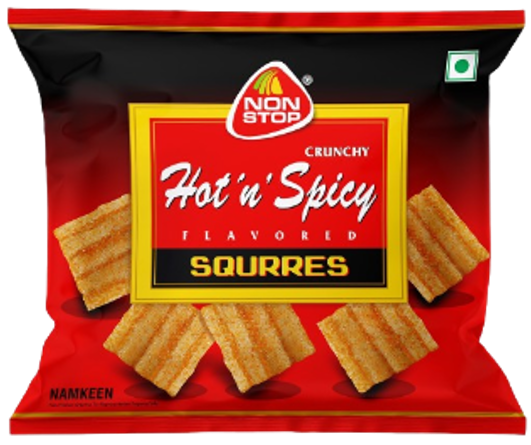 Non Stop Squarres Hot 'n' Spicy