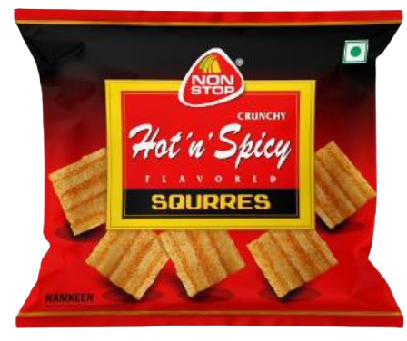 Hot 'N' Spicy Flavoured Squares