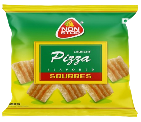 Crunchy Pizza Flavoured Squares